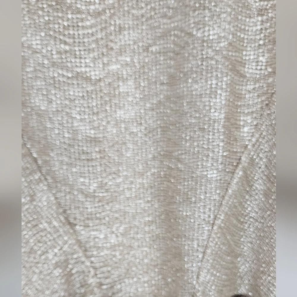 Zara Womens Special Edition Metallic Gold Cardigan Size S - Picture 3 of 9